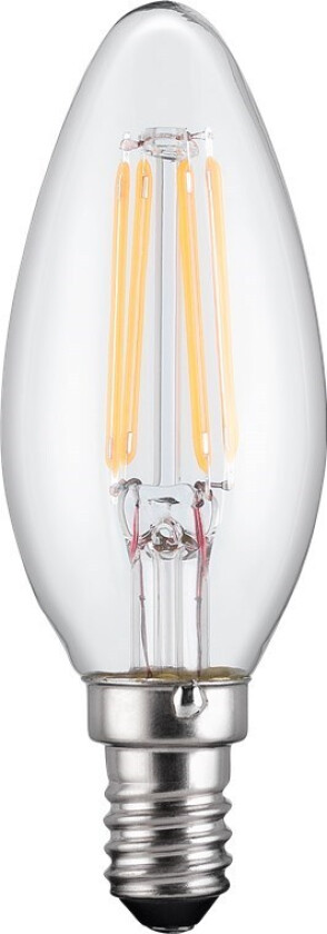 LED Filament 4W Mignon klar E14 2700k