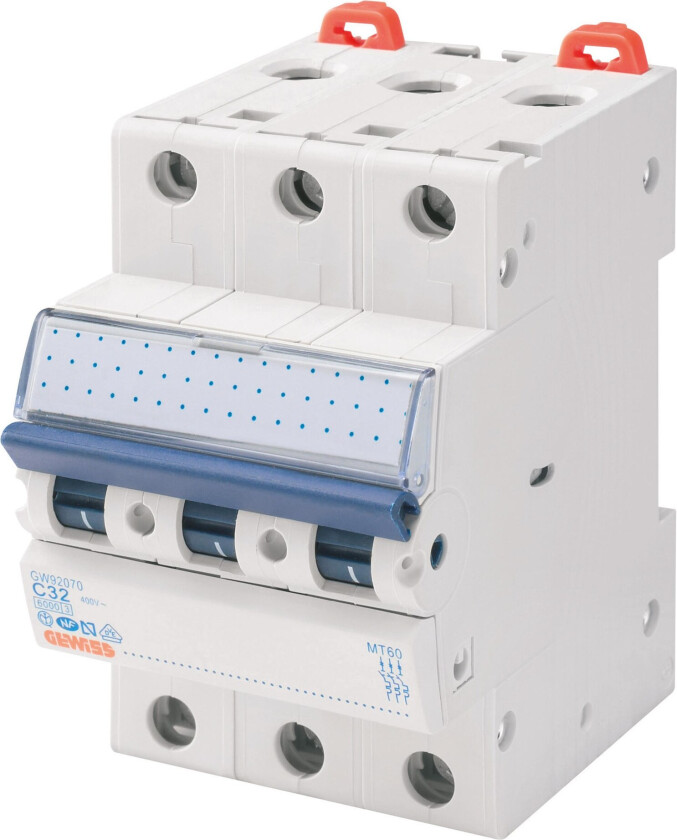 Elementautomat MT B 10A 3P 10kA GW92566