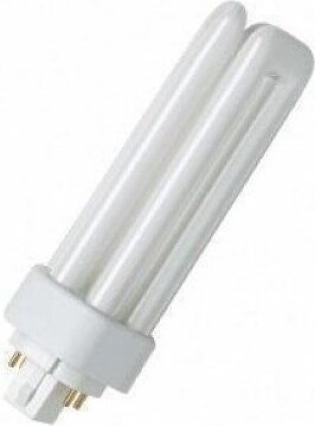 GE Kompaktlysrør Biax T/E 18W/827 GX24Q-2
