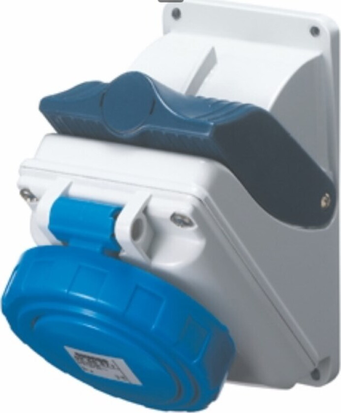 Bilde av Stikk 16A 2P+J 230V IP55 med forrigling combiblock m/bunn GW66488