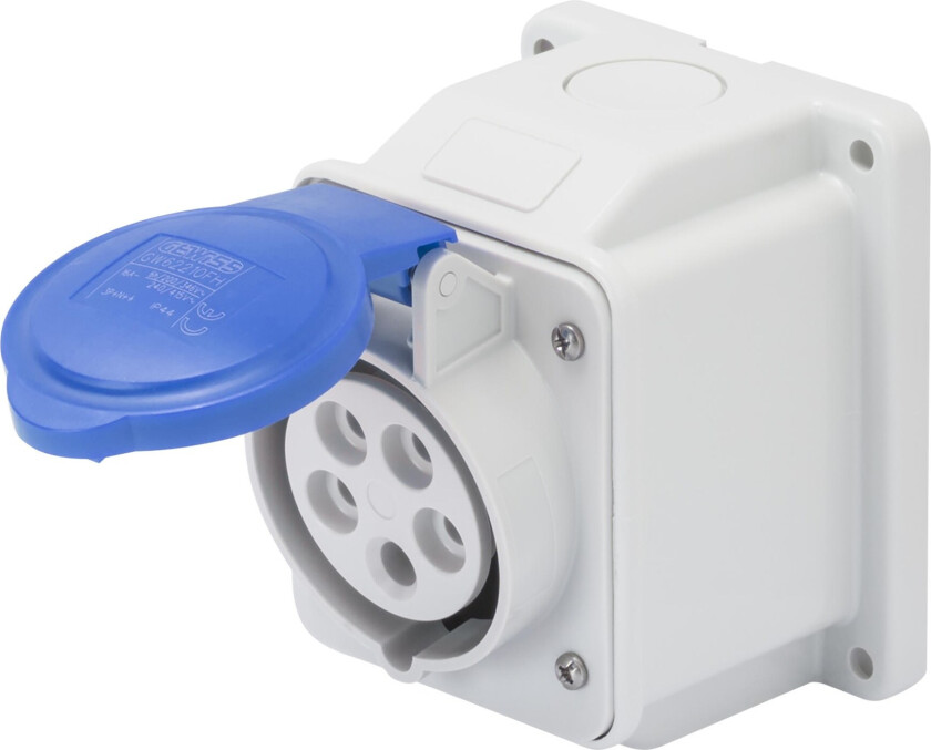 Stikk påvegg 32A 3P+J 230V IP44 GW62416