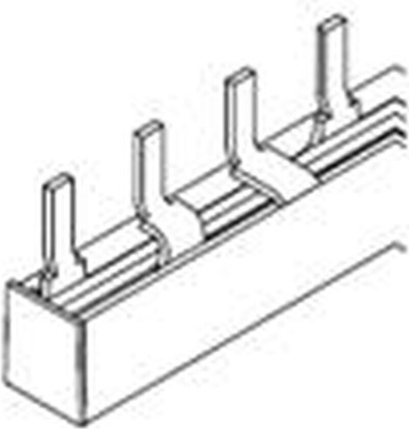 Samleskinne for Gewiss Mini Element Automater 3P 1 meter