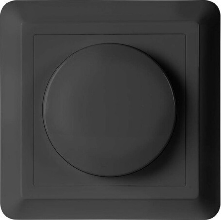 Dimmer 1-pol KUD-250EV RS Sort