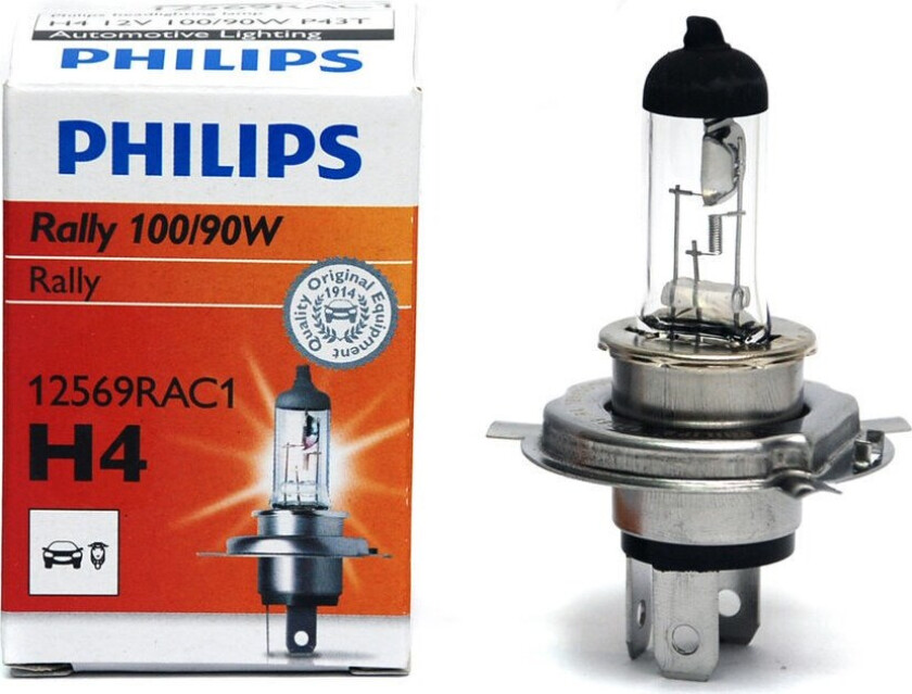 PHILIPS 12V H4 90/100WATT