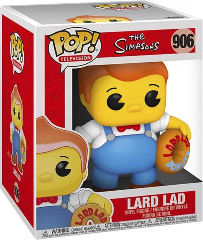 Funko Pop Animation: Simpsons - 6" Lard Lad