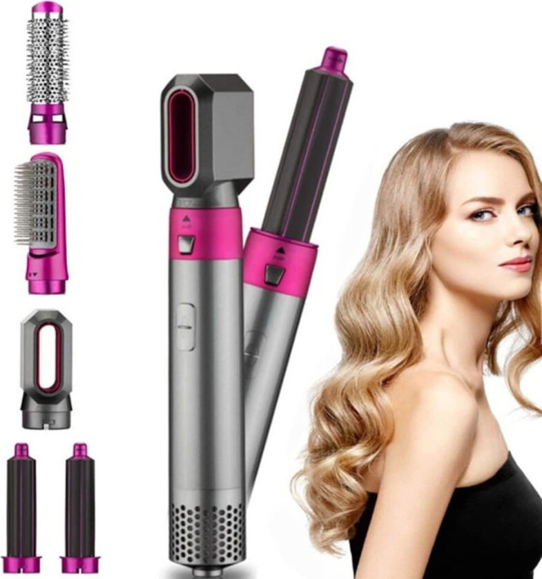 5-in-1 Multifunctional Heat Brush & Hair Dryer
