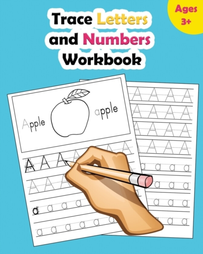 Trace Letters and Numbers Workbook av Nina Noosita (Paperback)