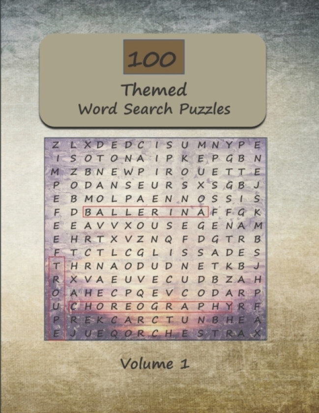 100 Themed Word Search Puzzles For Adults av Zenkat Publishing (Paperback)