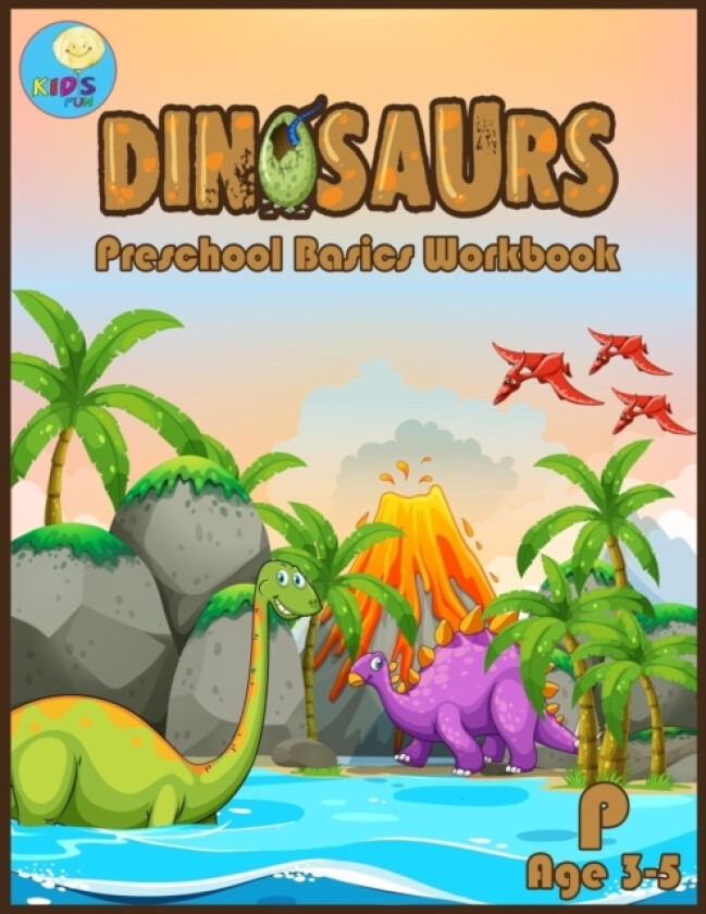 Dinosaurs Preschool basic workbook av Kidsfun (Paperback)