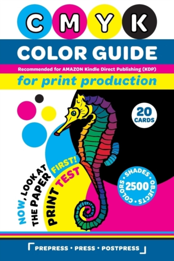 CMYK Color Guide for Print Production. Recommended for AMAZON Kindle Direct Publishing (KDP) av Vatori Publishing (Paperback)