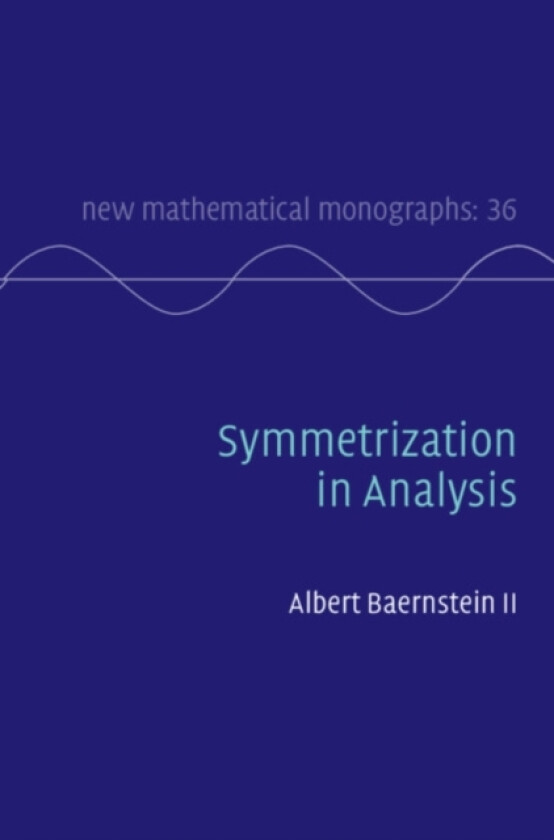 Symmetrization in Analysis av Albert Baernstein II (Hardcover)