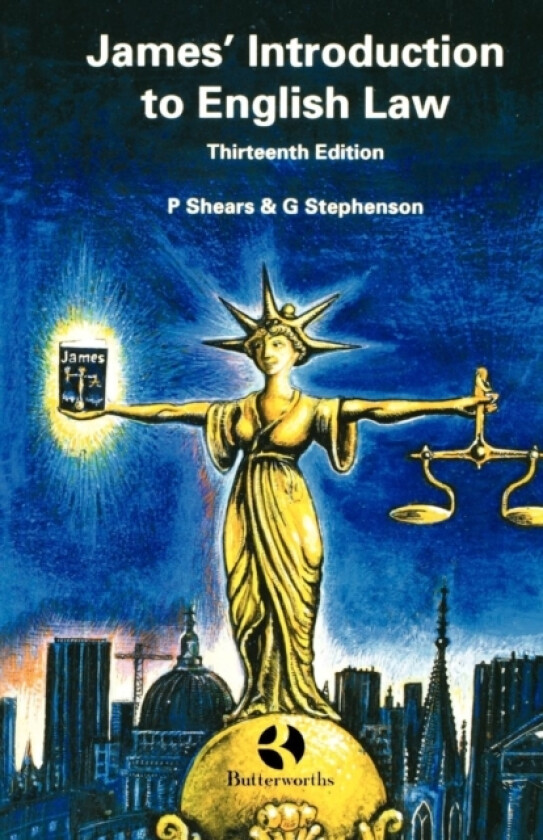 James' Introduction to English Law av Peter Shears, Graham Stephenson (Paperback)