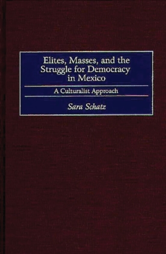 Elites, Masses, and the Struggle for Democracy in Mexico av Sara Schatz (Hardcover)