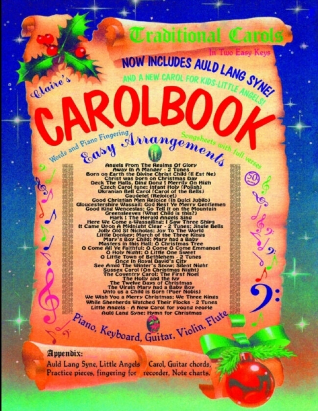 Claire's Traditional Carolbook av Eros & Claire Mungal (Paperback)