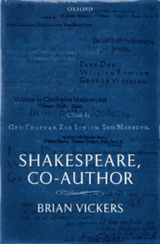 Shakespeare, Co-Author av Brian Vickers (Paperback)