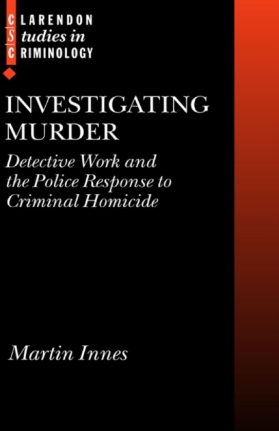 Investigating Murder av Martin Innes (Hardcover)