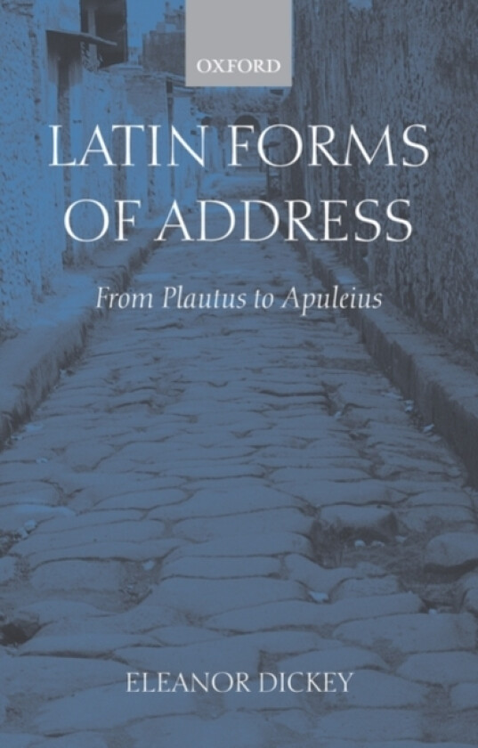 Latin Forms of Address av Dickey (Paperback)