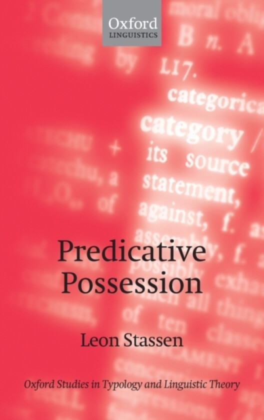 Predicative Possession av Leon Stassen (Hardcover)
