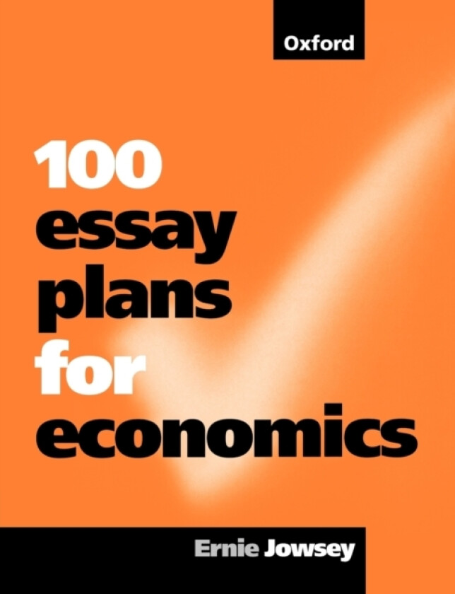 100 Essay Plans for Economics av Ernie Jowsey (Paperback)