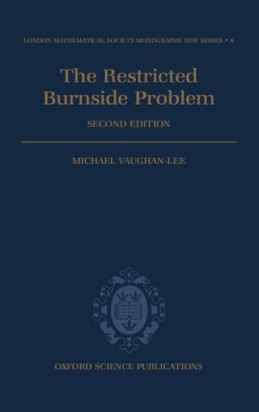 The Restricted Burnside Problem av Michael Vaughan-Lee (Hardcover)