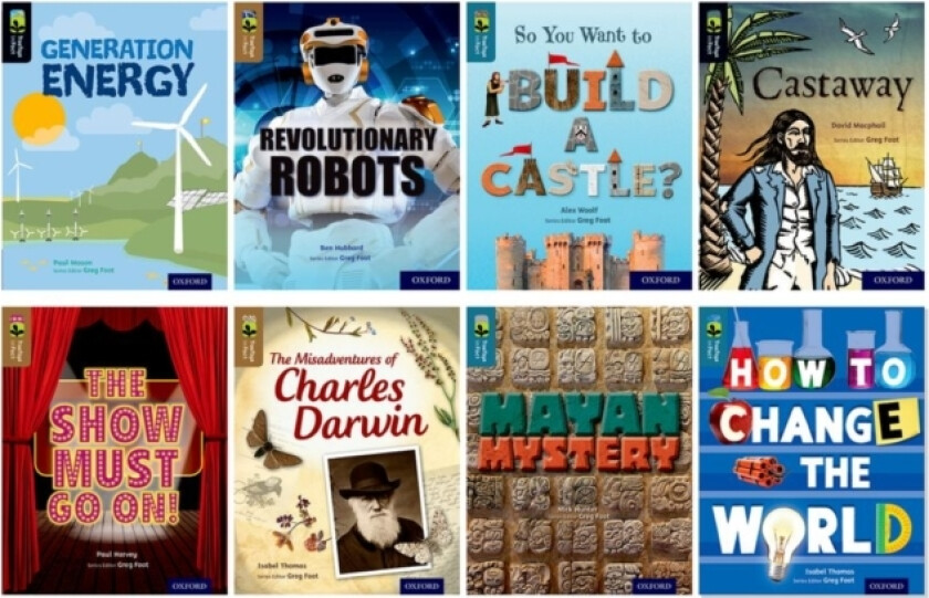 Oxford Reading Tree TreeTops inFact: Oxford Levels 18-20: Pack of 9 av Isabel Thomas, Paul Harvey, Ben Hubbard (Paperback)