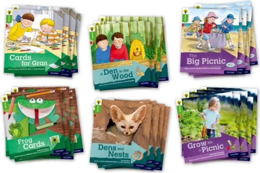 Oxford Reading Tree Explore with Biff, Chip and Kipper: Level 2: Class Pack of 36 av Roderick Hunt, Paul Shipton, Anna Harris (Paperback)
