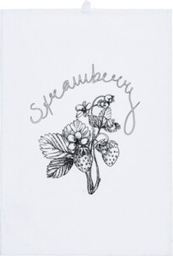 Kjøkkenhåndkle Strawberry 1-pk
