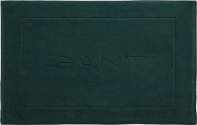 Bath Mat 50x80 Cm - Baderomsmatter Organisk Bomull Tartan Green - 852012609-374