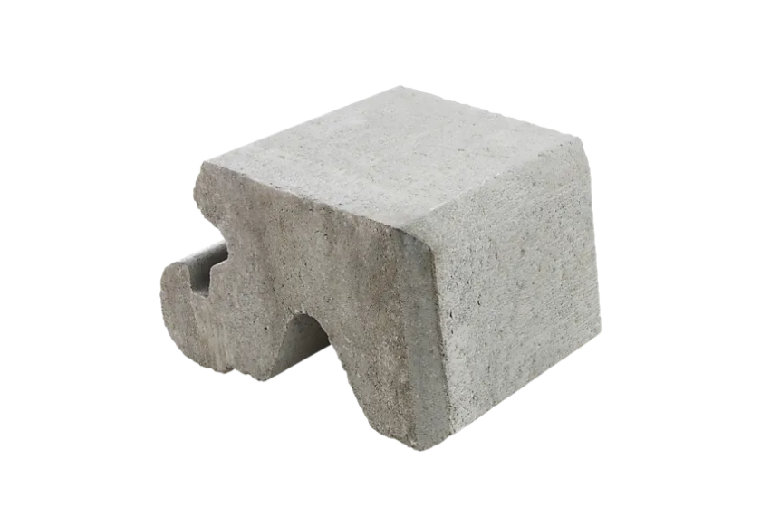 Støttemur Mini Grå 25x28x17 cm