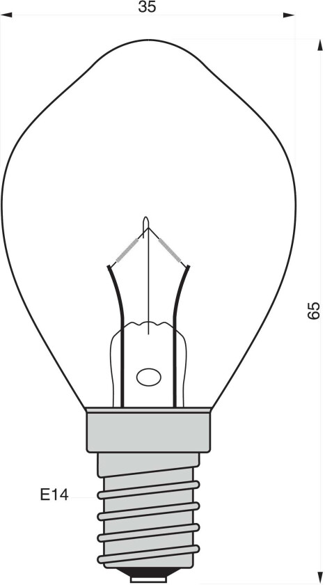 Danlamp båtlampe illum 40W 28V E14 KLAR