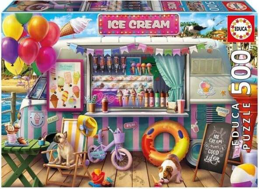 500 Ice Cream Van Blokk