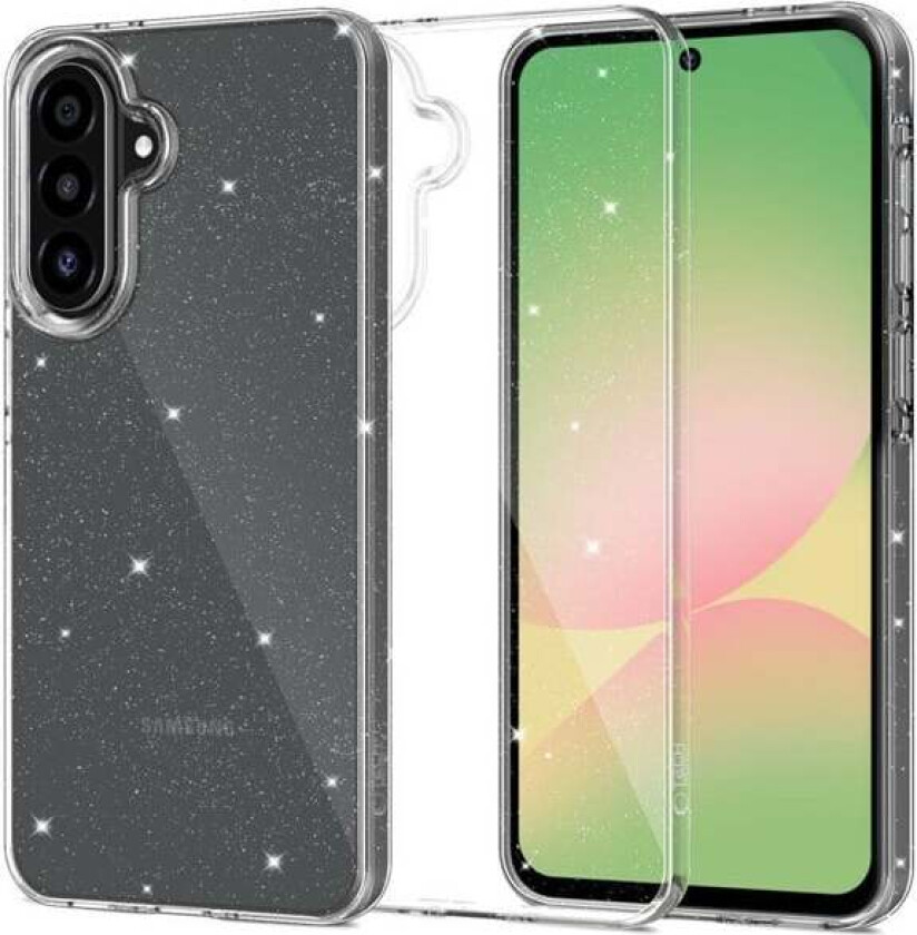 FlexAir Case for Samsung Galaxy A57 5G - Clear Glitter