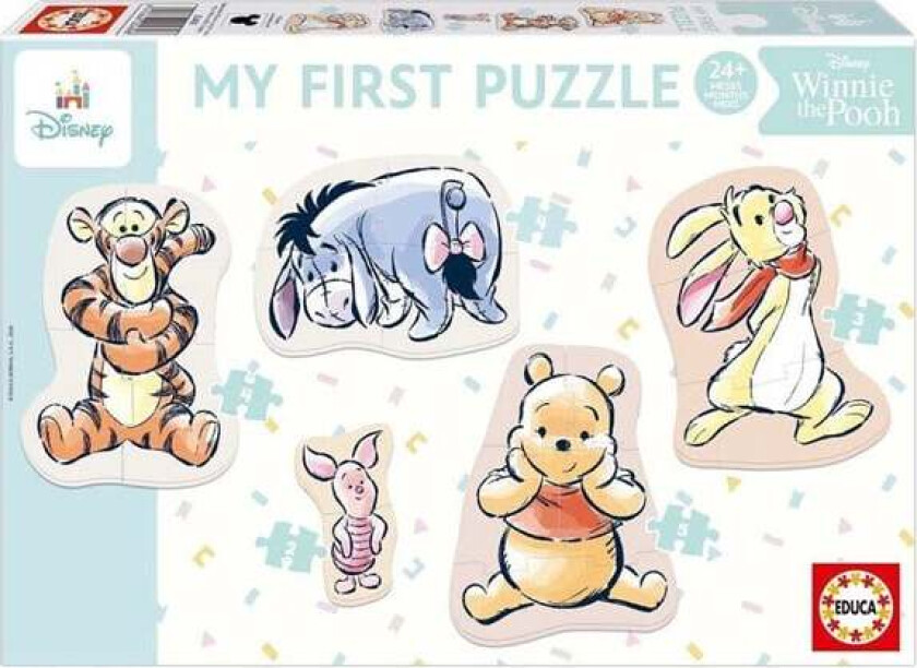 My First 4 Puzzles Pooh