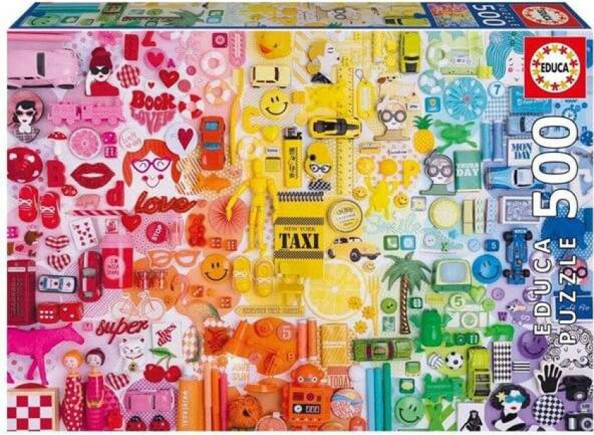 500 Colorful Collage