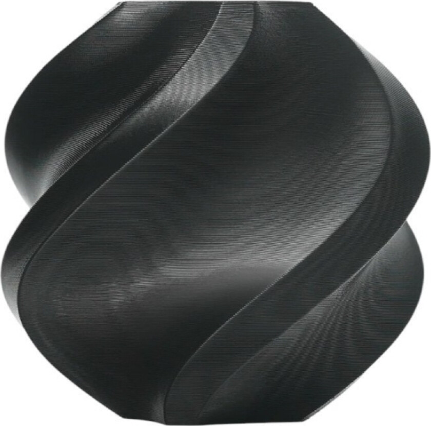 Bilde av TPU 95A HF-plast 1,75 mm 1 kg - komplett med gjenbrukbar spole - Svart