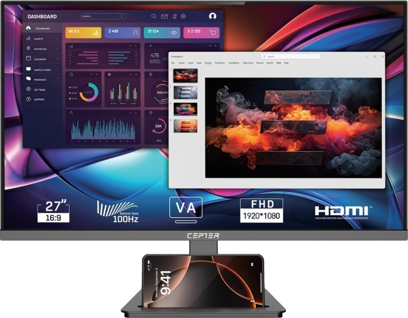 Vision V2 27" Full HD-skjerm