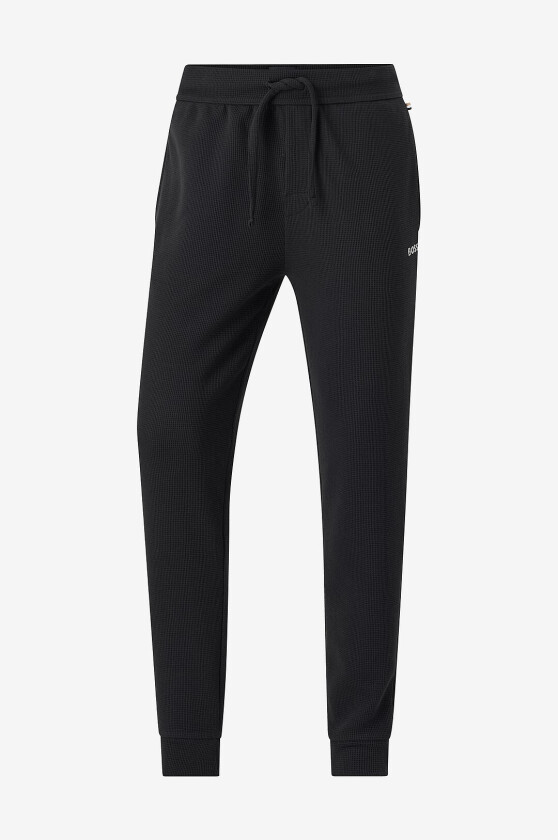 Sweatpants Waffle Pants Cuff - Svart