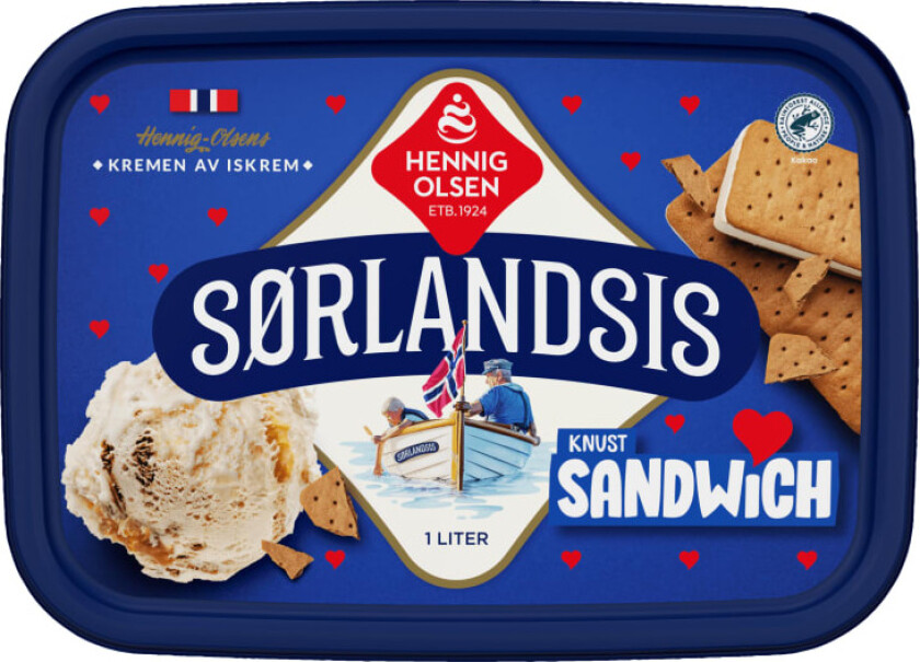 Sørlandsis Sandwich 1l