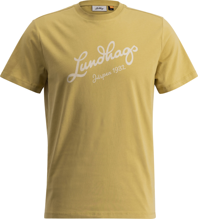 Men's Järpen Logo T-Shirt Straw S, Straw