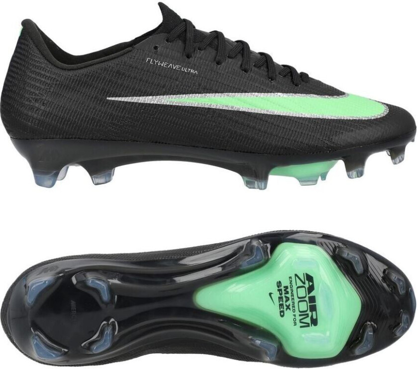 Air Zoom Mercurial Superfly 11 Elite FG Shadow - Svart/Illusion Green FORHÅNDSBESTILLING - Gress (FG), størrelse 47