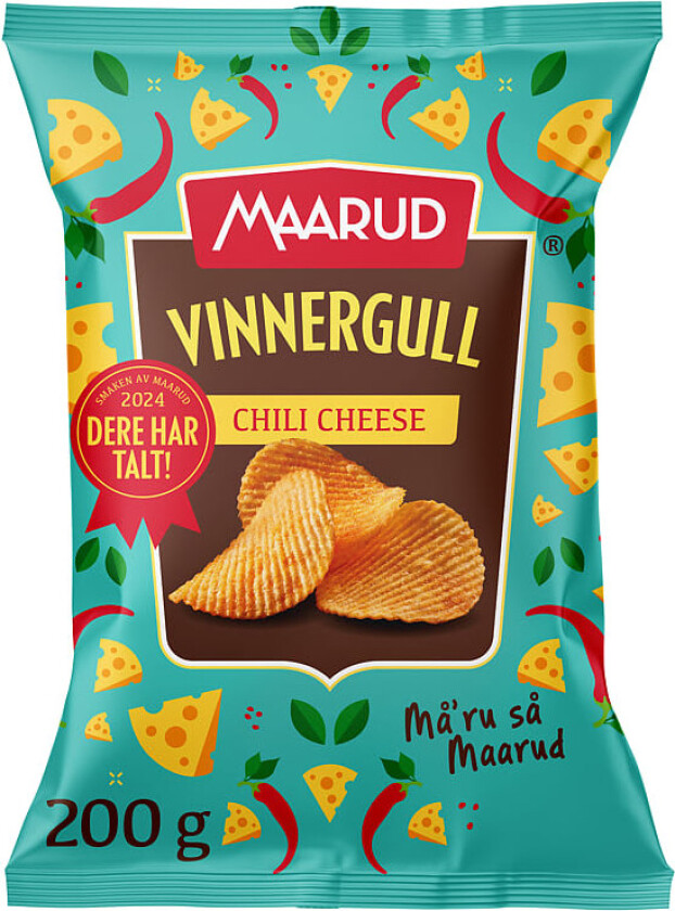 Vinnergull Chili Cheese 200g
