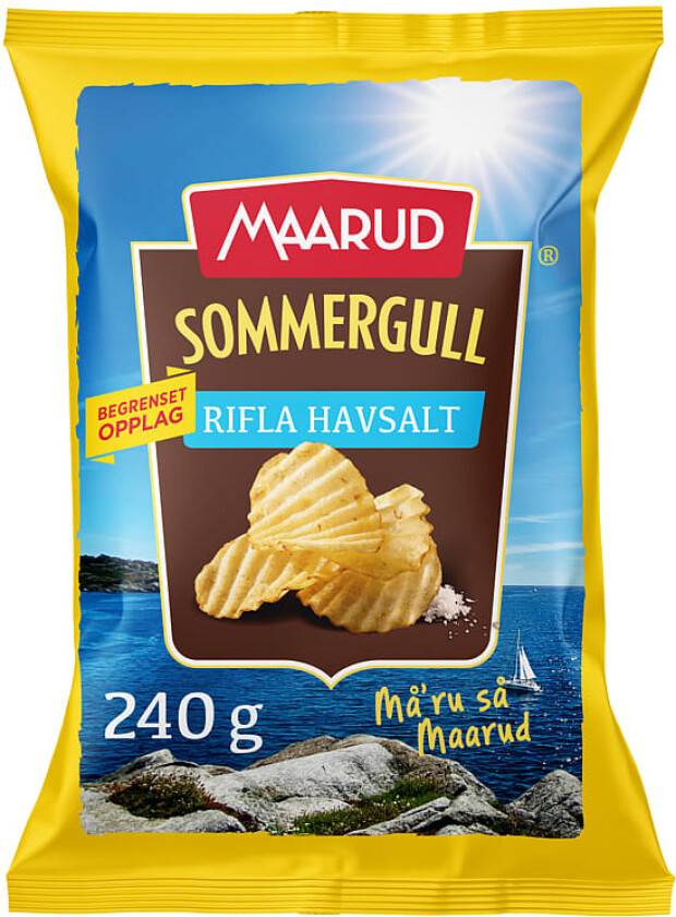 Sommergull Havsalt 240g