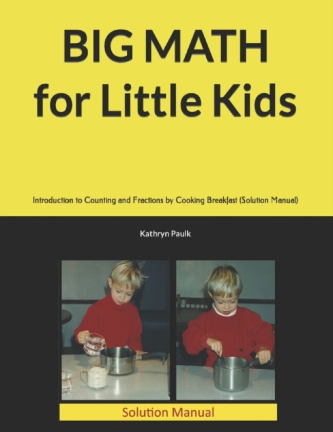 BIG MATH for Little Kids av Kathryn Paulk (Paperback)