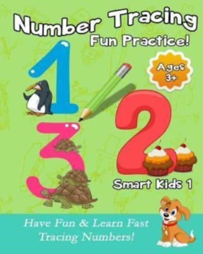 Number Tracing Fun Practice! av Michael Chen (Paperback)