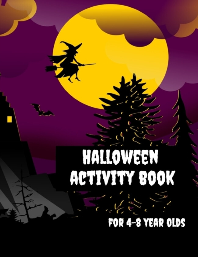 Halloween Activity Book for 4-8 Year Olds av Wj Journals (Paperback)