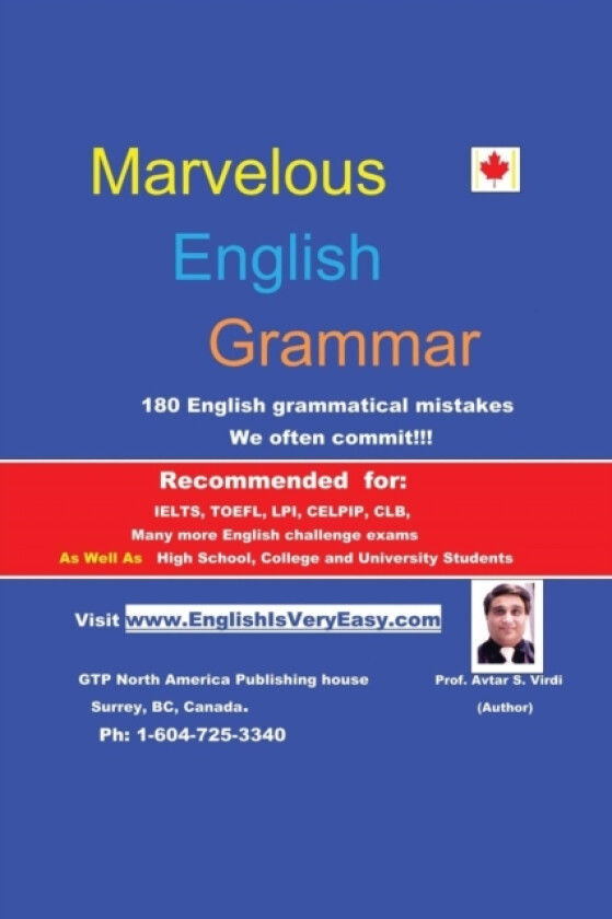Marvelous English Grammar av Prof Virdi (Paperback)