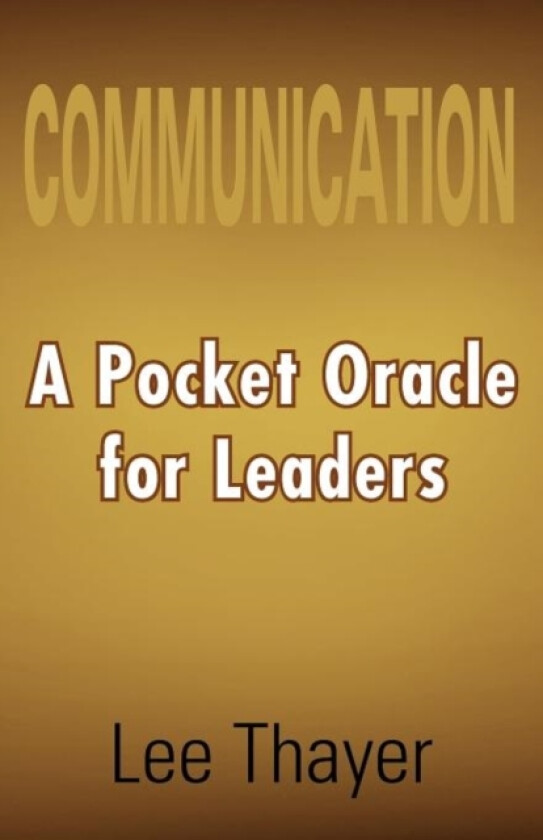 Communication av Lee Thayer (Paperback)