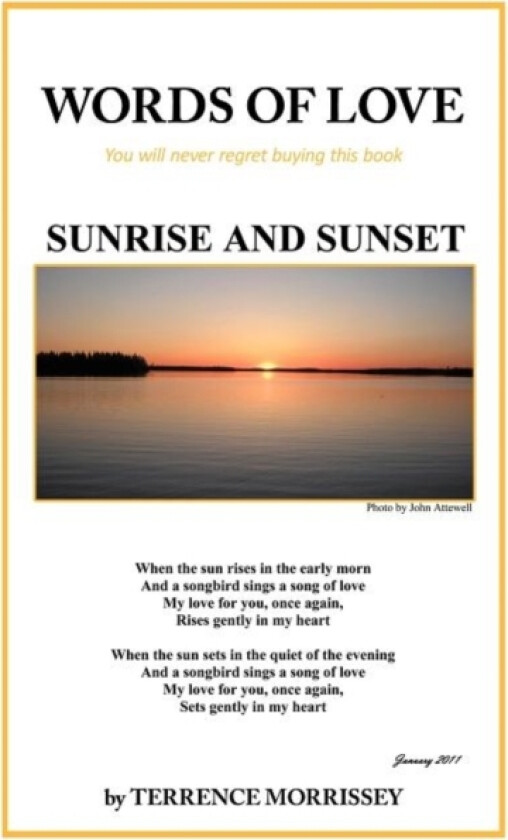 Words of Love av Terrence Morrissey (Paperback)