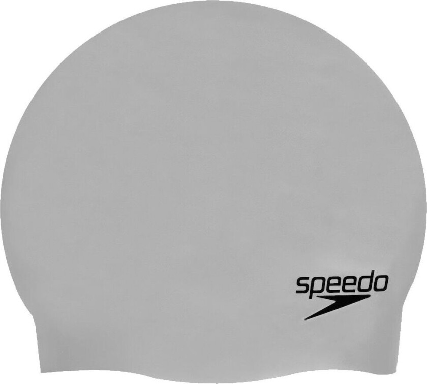 Plain Moulded Silicone Cap OneSize, Chrome