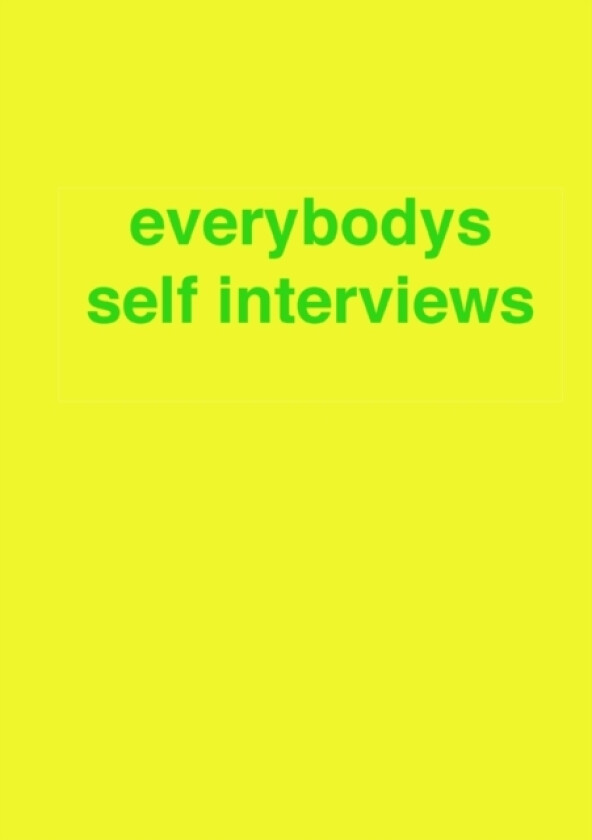 Everybodys Self Interviews av everybodys (Paperback)